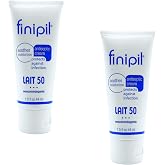Nufree Finipil Lait - 44ml Set of 2 tubes | Ingrown Hair Treatment Razor Bumps After Shaving Care with Cooling Soothing Antibacterial &amp; Moisturizing Benefits
