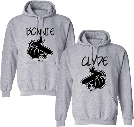 bonnie and clyde hoodie set