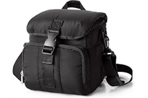 Prokva Instant Camera Case Compatible with Polaroid Now 3rd and Go Gen2 Series, Protective Camera Sling Bag with Adjustable S