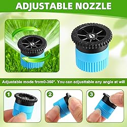Honoson 16 Pcs Variable Arc Nozzle Radius High