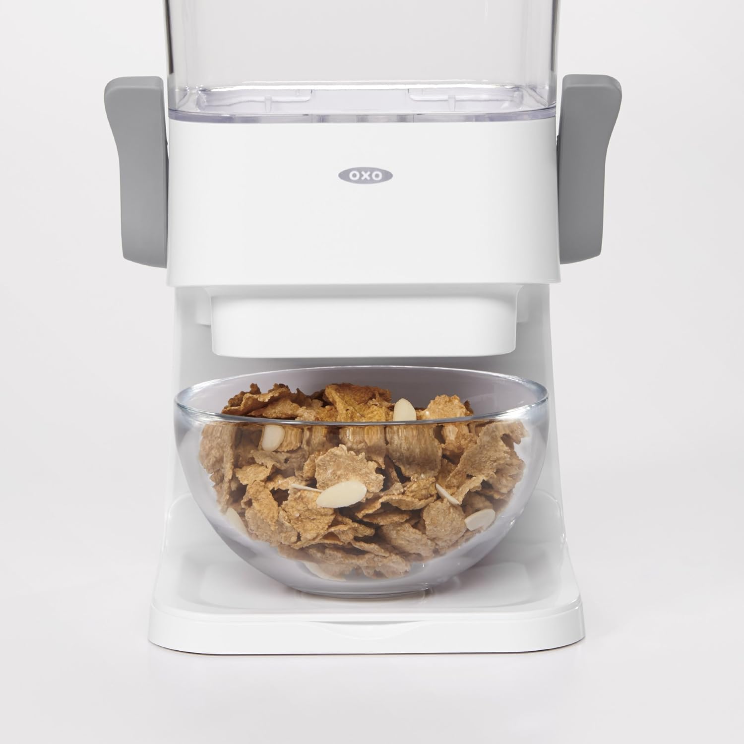 OXO Good Grips Countertop Cereal Dispenser, Clear/White: Kitchen & Dining