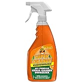Star Brite Super Orange All-Purpose Citrus Cleaner Degreaser - Remove Dirt, Grime, Grease, Smudges, Oil & Gummy Residue - Biodegradable