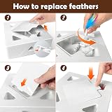 Migipaws Automatic Hide & Seek Cat Toy 7-Hole Pop-Up Feather Hunt Type-C view 6