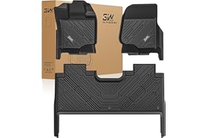 3W Floor Mats Fit 2015-2025 2026 Ford F150/ F-150 Lightning 2022-2026 SuperCrew(with Original Fold Under-Seat Storage), Carpe