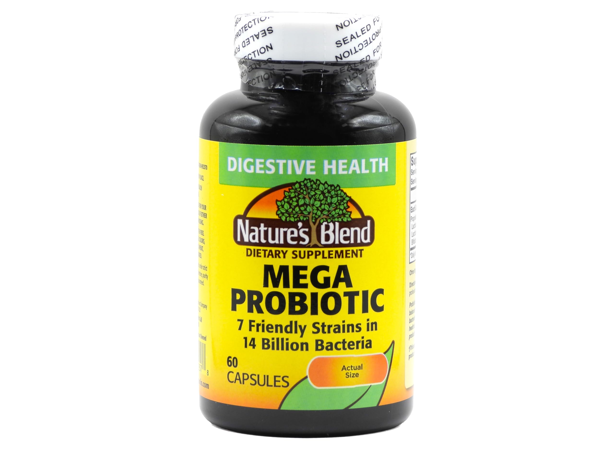 Natures Blend Mega Probiotic Capsules, 60 Count Per