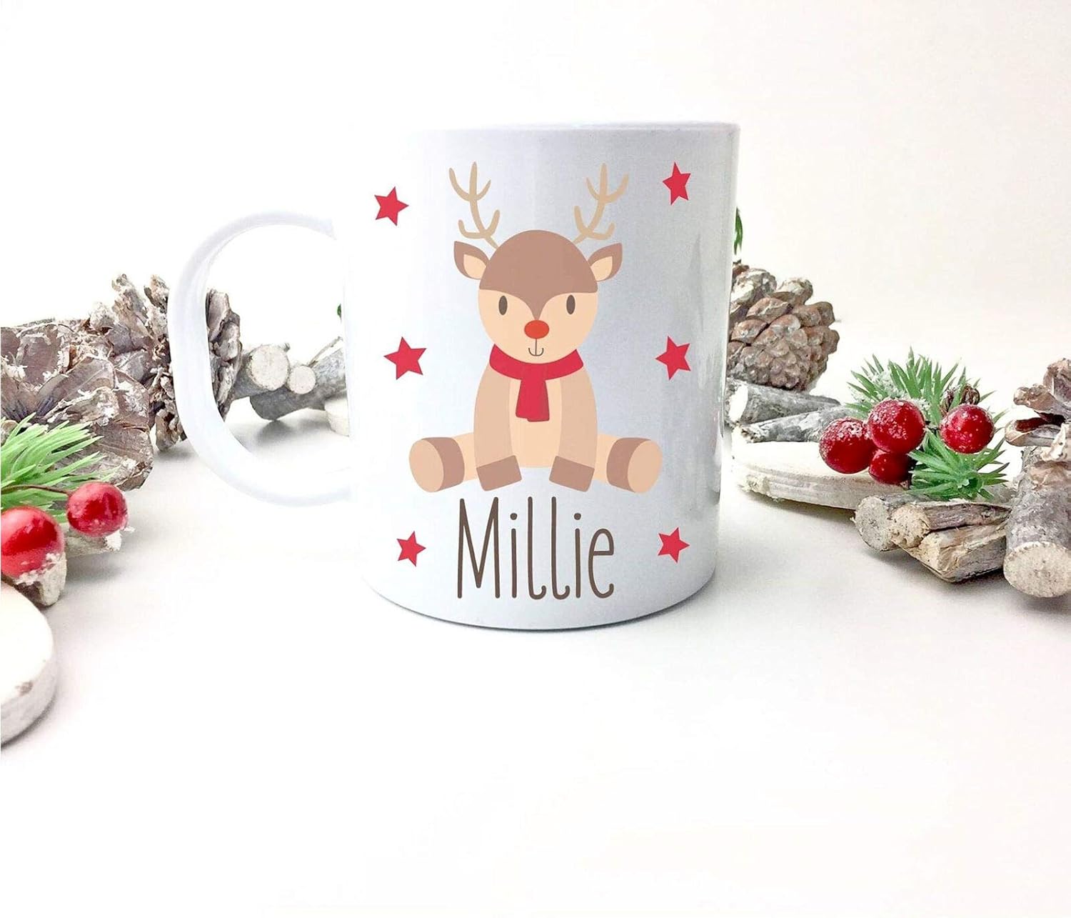 childrens plastic christmas mugs