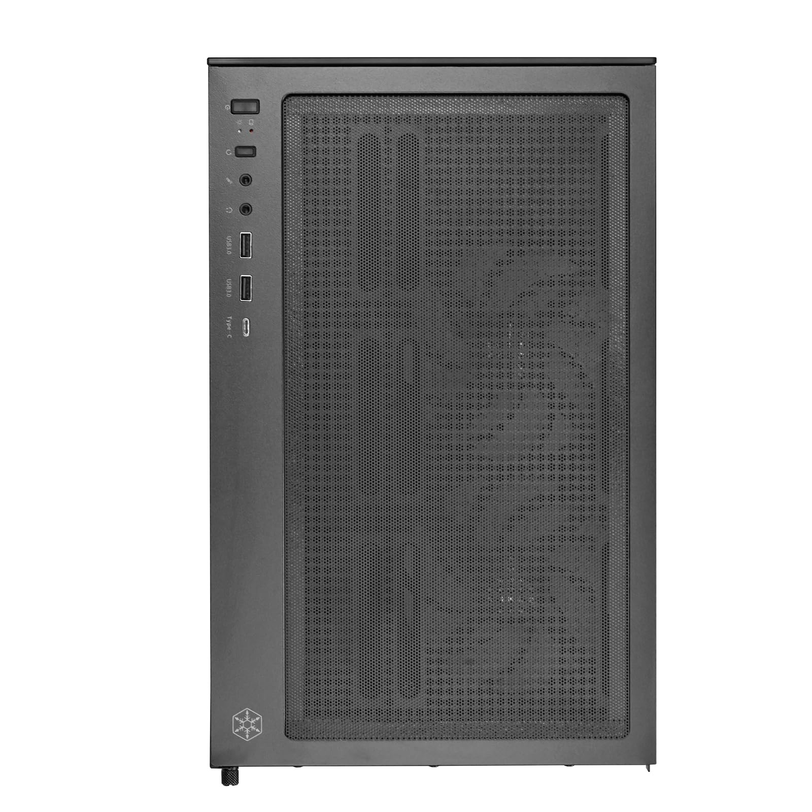 SilverStone Technology SST-LD04-B-ARGB - Lucid Serie, Panorama-Micro-ATX-Gehäuse mit beachtlichem 270°-Sichtfeld 2