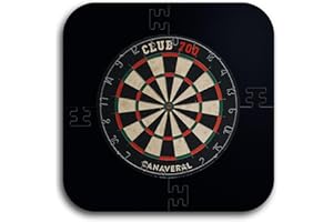 EXTGUDS Dart Board Wall Protectors,Dartboard Surround,Dartboard Wall Protector,Dart Board Wall Protector,EVA Black Dart Wall Protector is Easy to Assemble