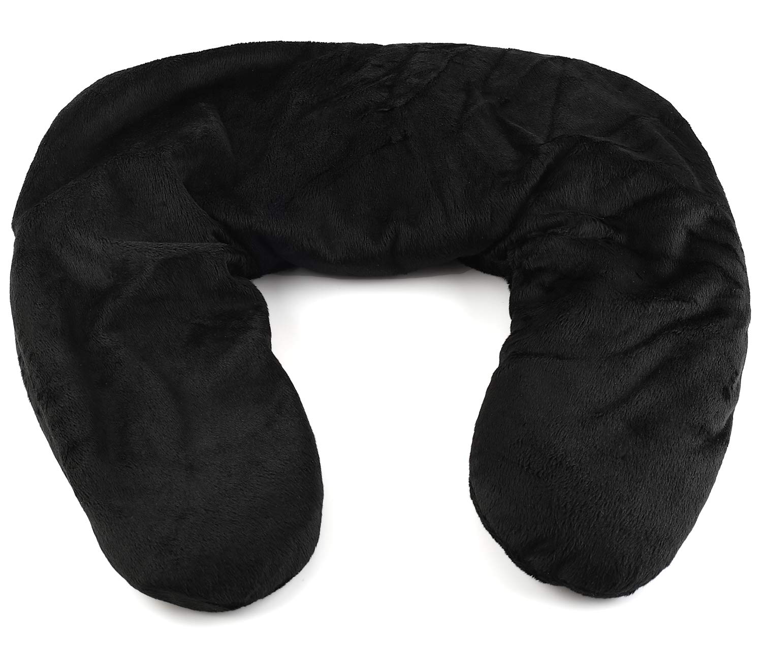 Photo 1 of FOMI Moist Heat Shoulder and Neck Wrap | Weighted, Lavender Scented Hot Contour Pad for Stiff Neck, Upper Back Pain Relief, Relaxation | Microwavable | Soft, Washable Cover | Natural Clay Bead Filling