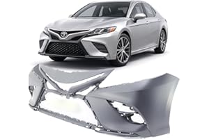 FitParts Compatible With Front Bumper Cover 2018-2020 Toyota Camry Hybrid SE Nightshade Sedan 18-20. New, Primed and Ready for Paint. With Fog Light Holes. TO1000440 521190X938 2019