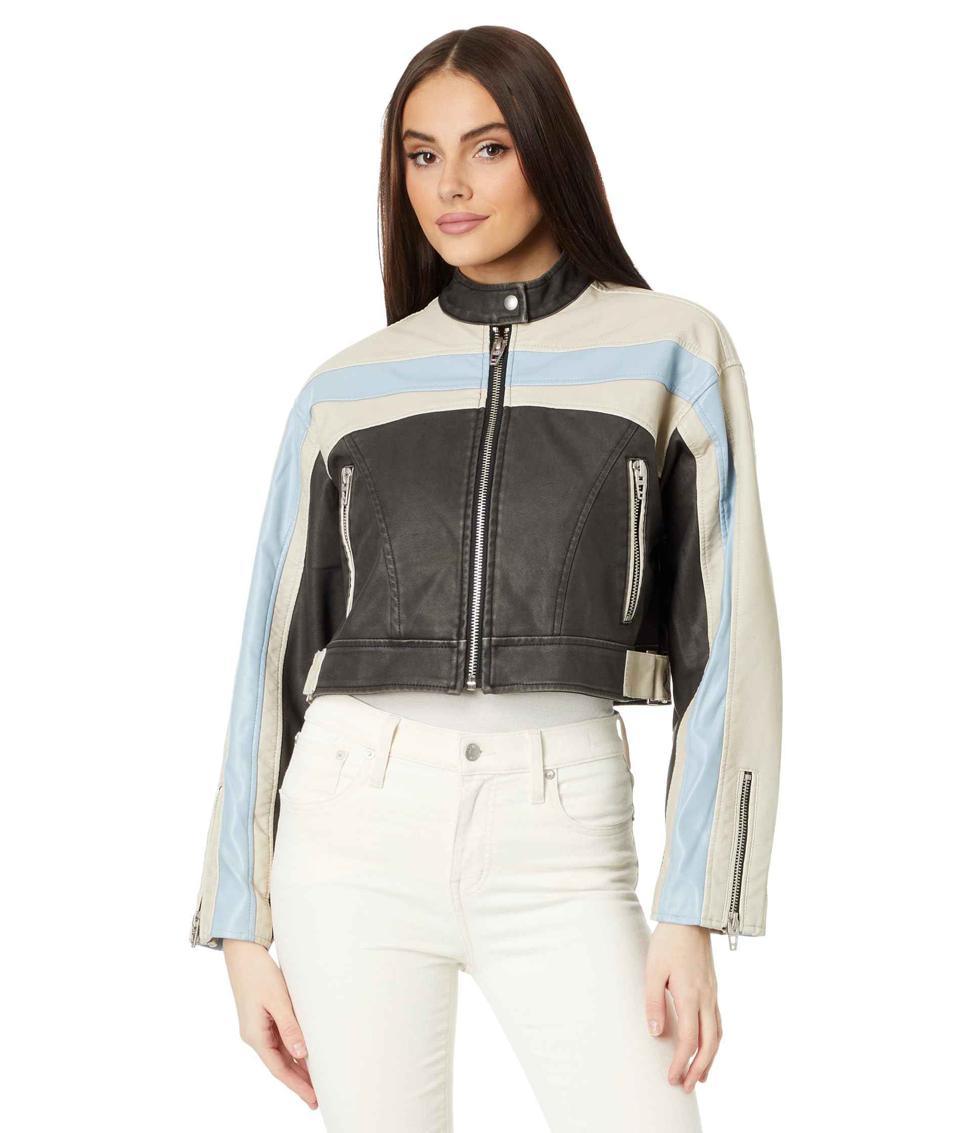 Photo 1 of [BLANKNYC] Women's Leather Jacket