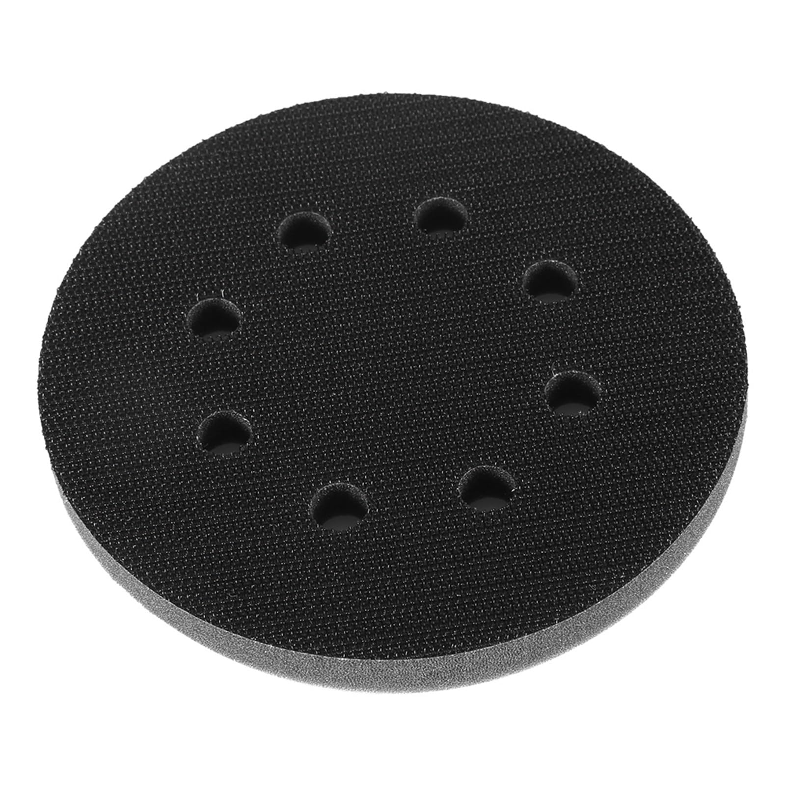 Sponge Sanding Pads for Eccentric Sanders 125mm Soft Buffer Cushion Pads for Polishing Glass, Plastic & Metal, 8-Hole Design, Low Noise & Impact Resistant