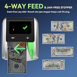 PONNOR AL-135 Counterfeit Bill Detector Money