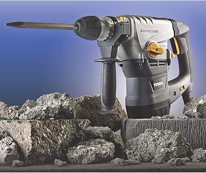 Titan Ttb278sds 240 V 1500 W Variavle Speed 5 Kg Sds Et Foret 9p Amazon Fr Fournitures De Bureau