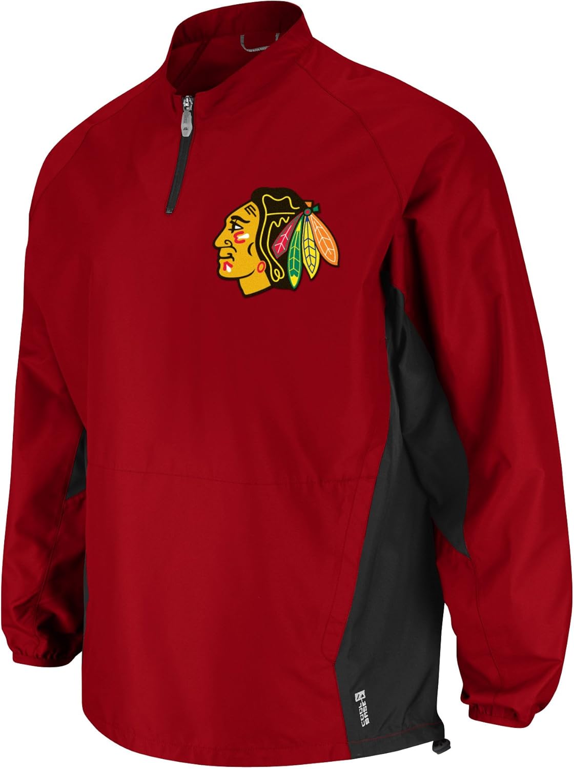 NHL Chicago Blackhawks Gamer Long Sleeve Lightweight 1/4