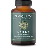 Natura Health Products Tranquility L-Theanine &amp; Kava Relaxation Blend 90ct | Lemon Balm, Saffron, Skullcap, Lavender &amp; Passion Flower promote healthy GABA levels and calm, sustained energy*