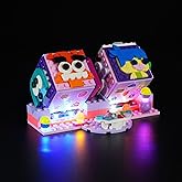 LED Light Kit for Inside Out 2 Mood Cubes, Compatible with Lego 43248 (Lights Only)