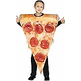 Fun World Li'l Pizza Slice Toddler Costume, One Size