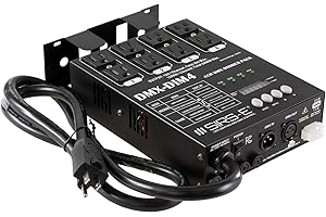 SIRS-E DMX-DIM4 4 Channel DMX Dimmer Pack Double Output