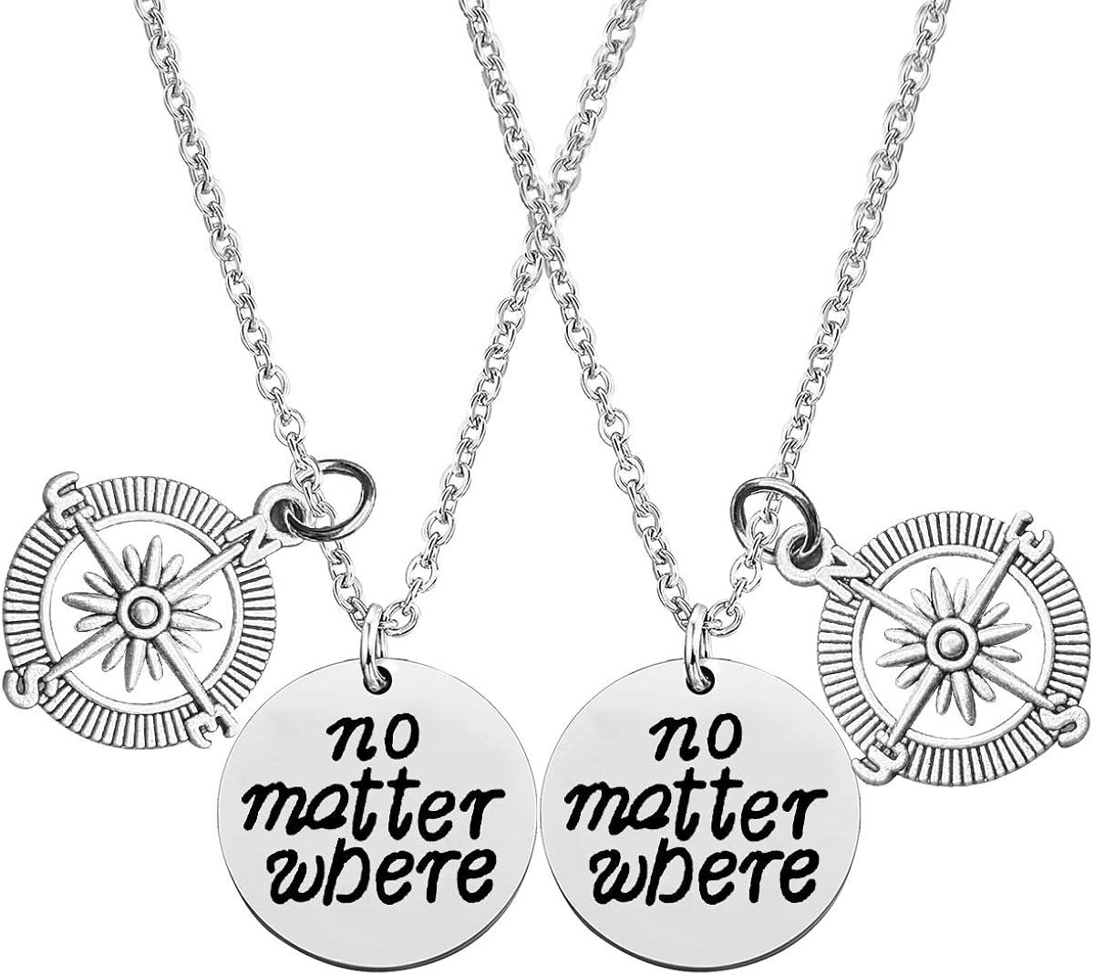 long distance friendship necklace
