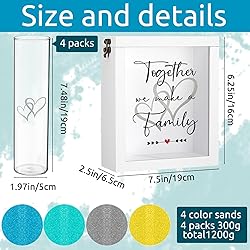 Anglechic Wedding Unity Sand Ceremony Kit Unity
