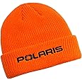Polaris Mens Core Beanie Two-Layer Ribbed Warm Winter Polyester Hat Orange - One Size