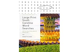 South Carolina Word Searches: 200 Puzzles about the Palmetto State (Large Print United States)