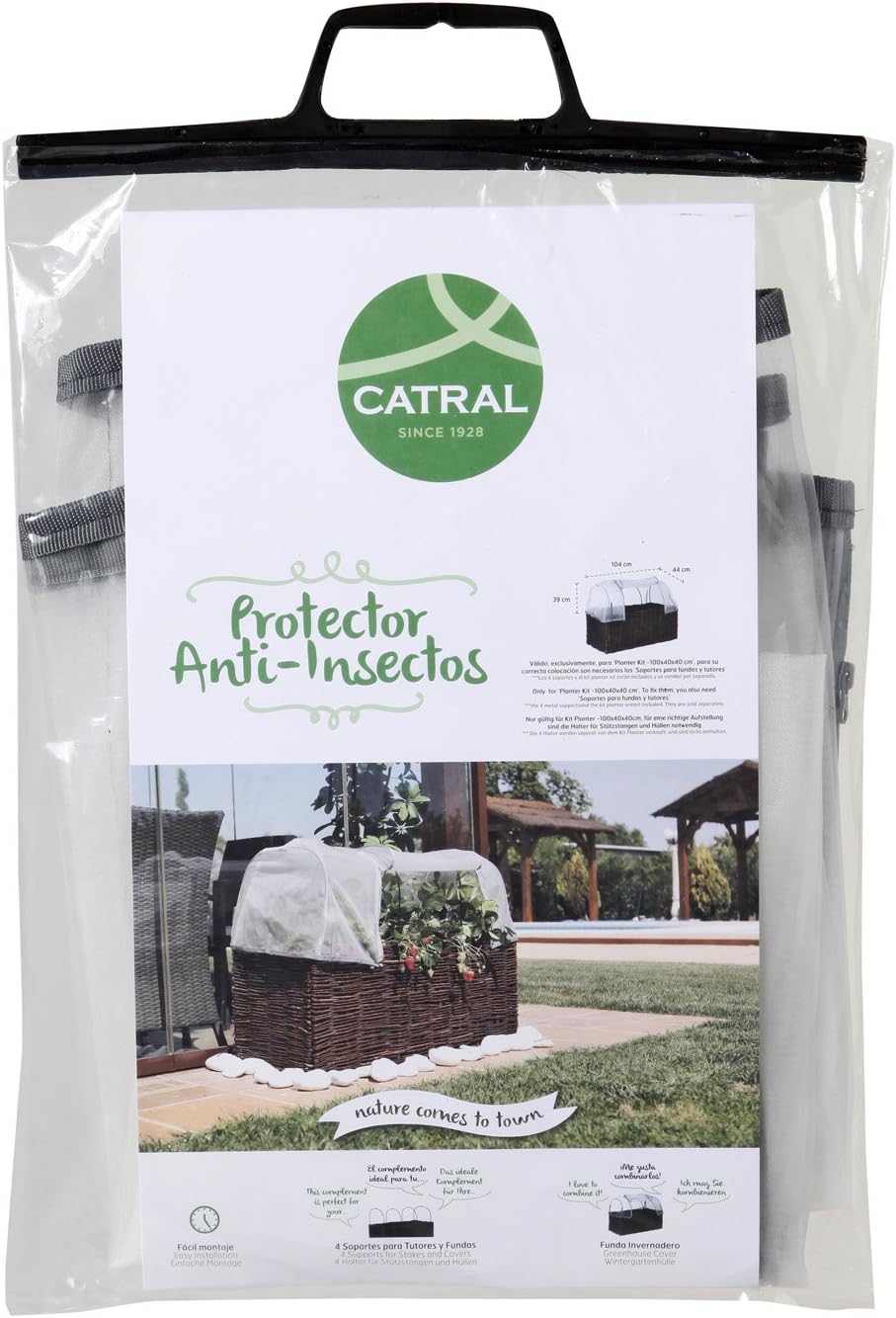 Catral 71080010 - Mosquitera para huerto urbano Kit Planter, 100 x ...