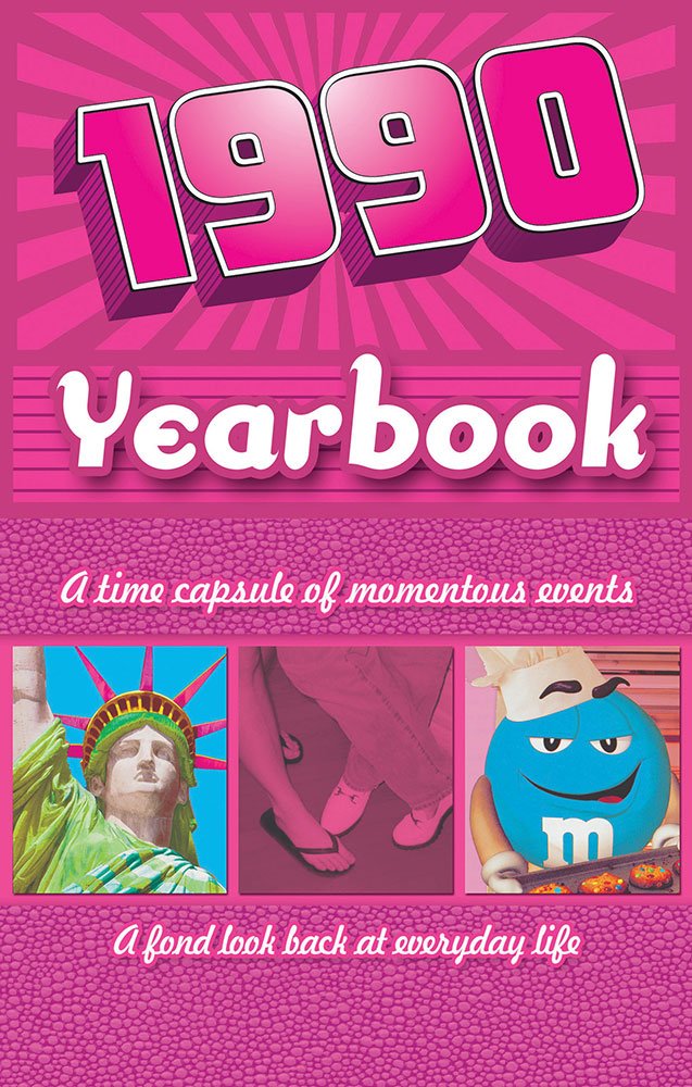1990 Yearbook Celebration KARDLET: Birthdays, Anniversaries, Reunions, Homecomings, Client & Corporate Gifts