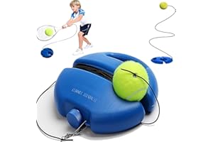 Tennis Practice Rebounder, Tennis Trainer Rebound Ball, Tennis Ball on String for Practice, Training Equipment for Beginners