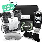 UNBOXMENT Care Package for Men Sick Friend, Get Well Soon Gifts Basket for Man, Feel Better After Surgery Recover, Thinking of You Sending Hugs Box