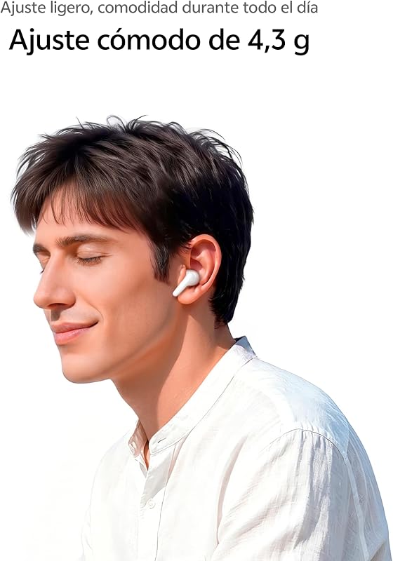 Buds Pro Auriculares IA ANC 55dB 55H BT6.1 IP54 Dual Dispositivos
