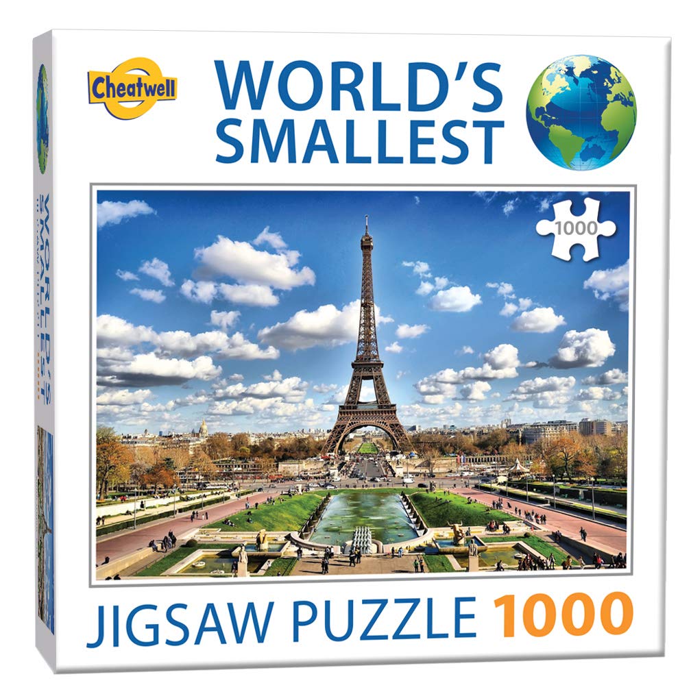 World's Smallest Puzzles Eiffel Tower, 1000