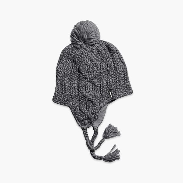Turtle Fur Recycled Knit Freya Beanie Ash