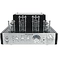 Rockville BluTube SG 70W Tube Amplifier Stereo Receiver, Bluetooth 5.0, USB/SD/AUX Inputs, LED Display, for Home Theater and Music Enthusiasts