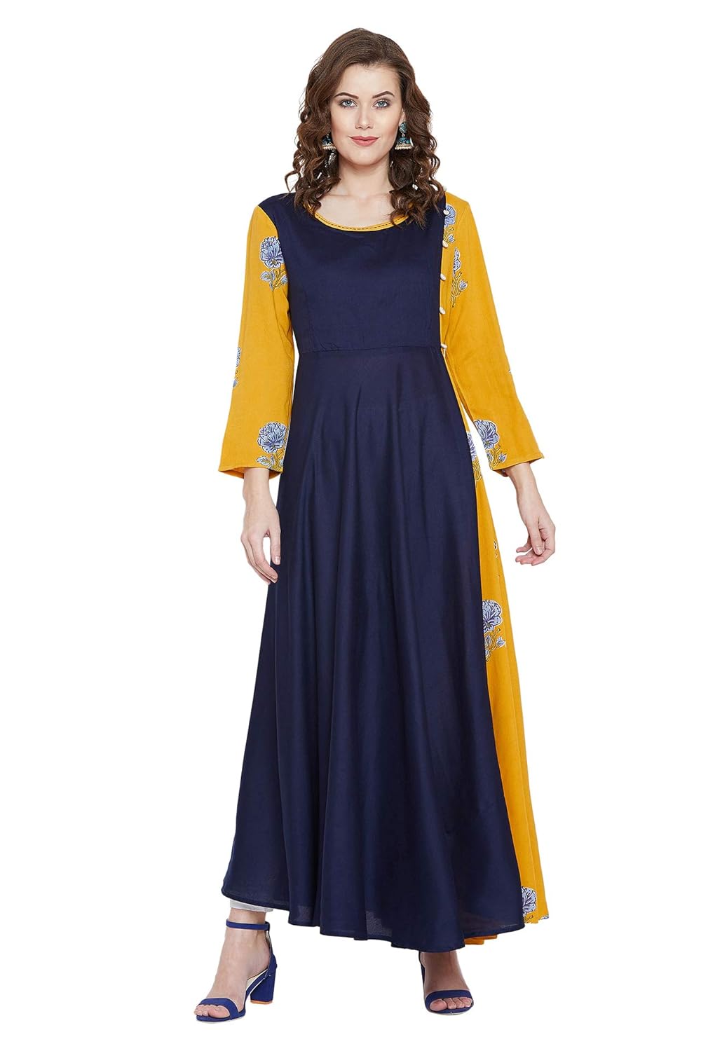 indo western cotton dress