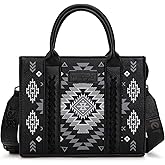 Wrangler Tote Bag for Women Western Purse and Aztec Satchel Handbag