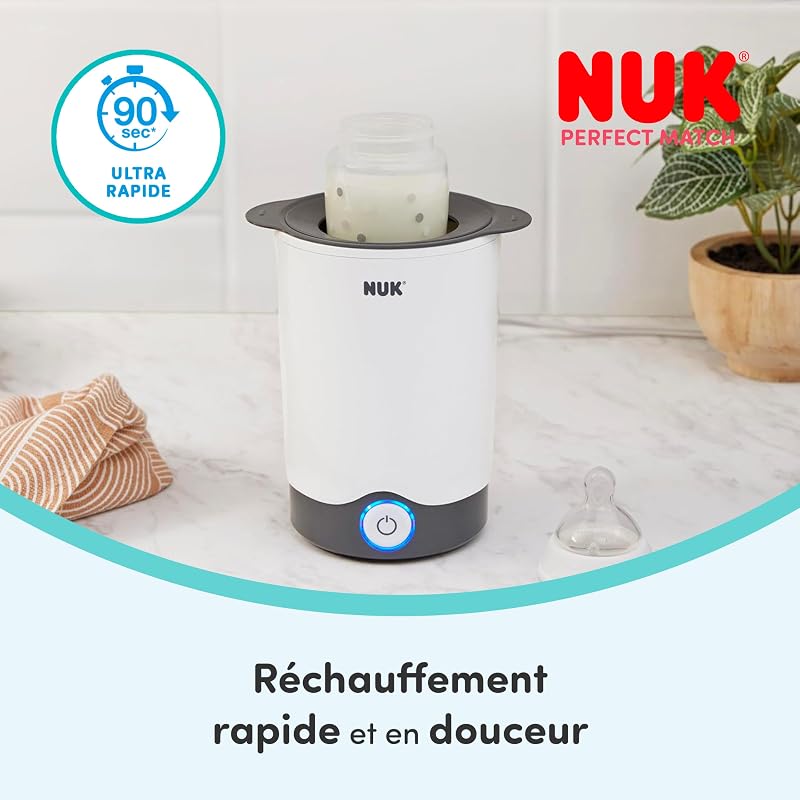 Thermo Express Chauffe-Biberon | Chauffage du Lait et des Repas à Maison avec Arrêt Automatique | 220–240 V