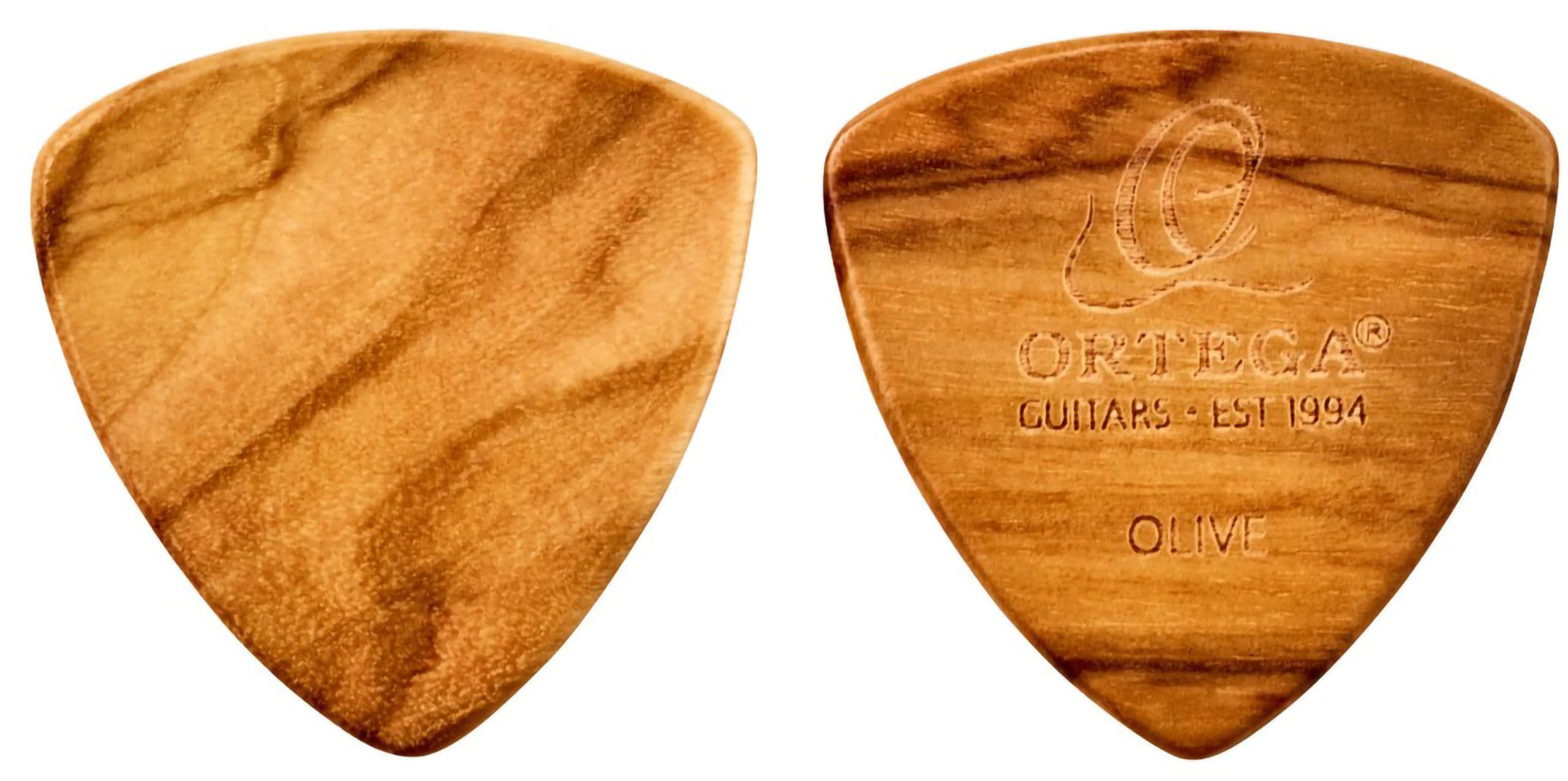 ORTEGA olive wood picks XL - flat / 2pc pack (OGPWXLF-OV2)