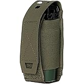 Molle Flashlight Holder Magazine Pouch Tactical Pouches Multiuse Portable Tool Pouches Flashbang Pouch for Duty Belt Backpack 500D Nylon