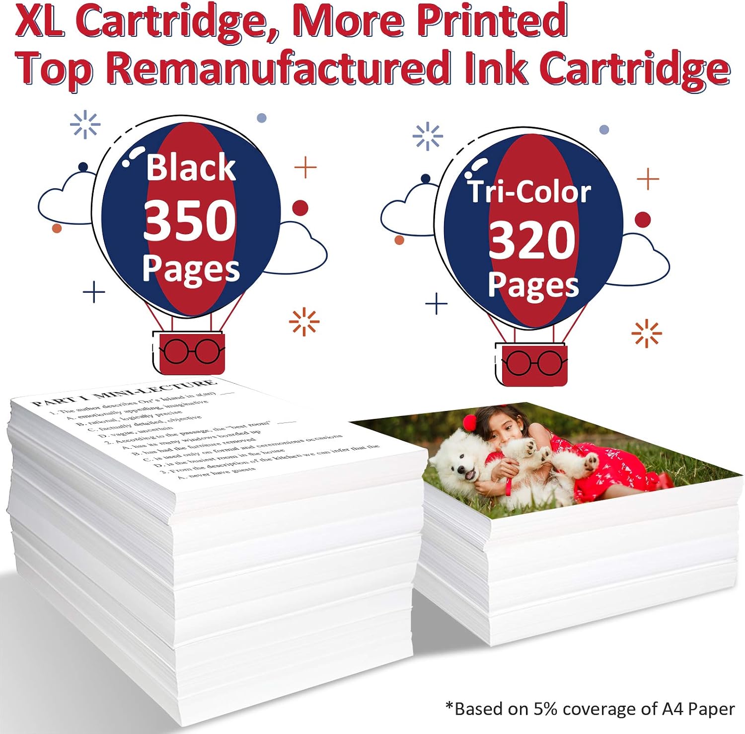 545 546 Ink Cartridges XL-Replacement for Canon 545 546 High Yield Ink Cartridges-Printer Ink PG-545/CL-546 for Pixma TS3300 TS3150 TS3350 TS3355 TS3450 MG2551s MG2550s TR4550 TR4551 iP2850 MX495 - Image 3