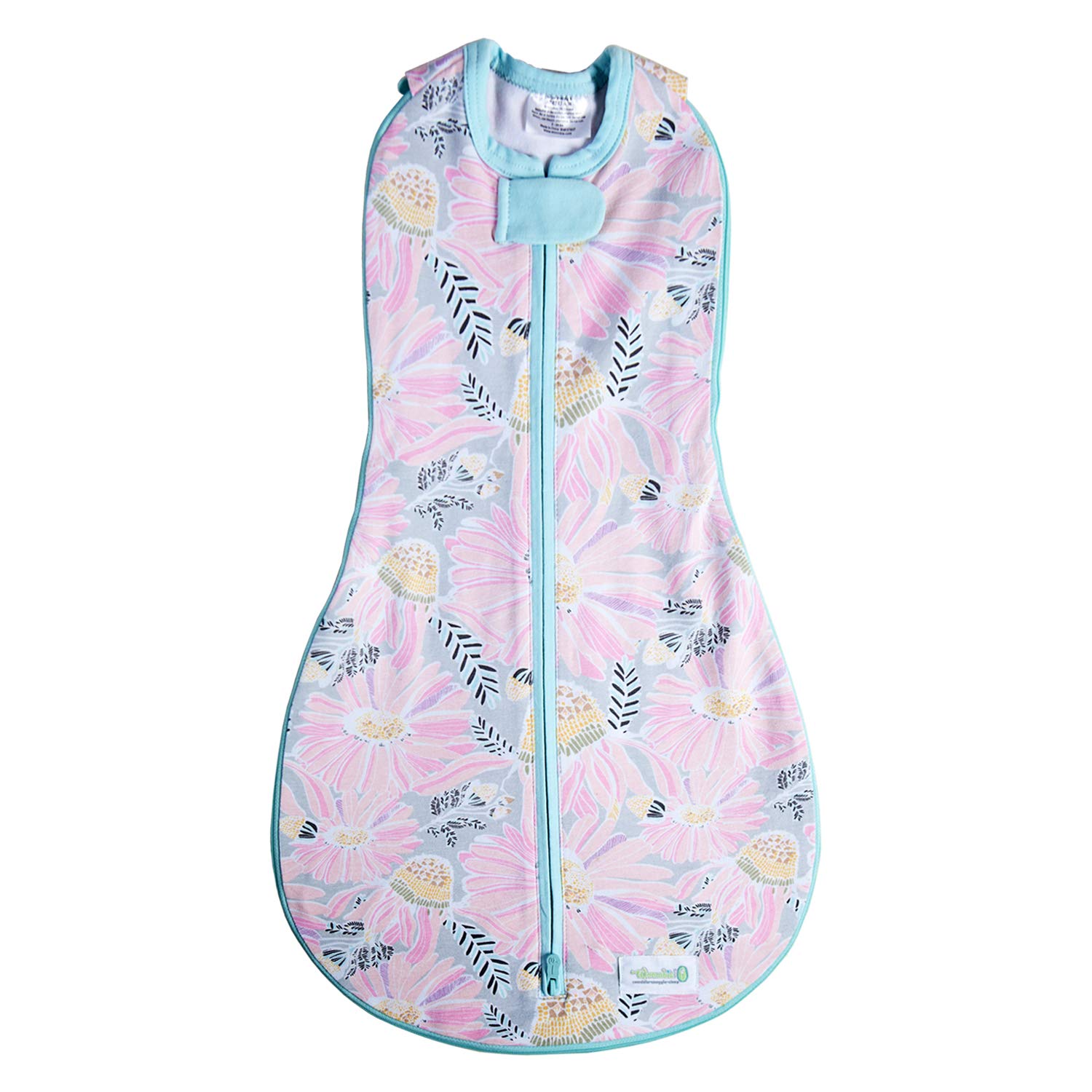 Woombie Grow with Me Baby Swaddle Convertible Swaddle