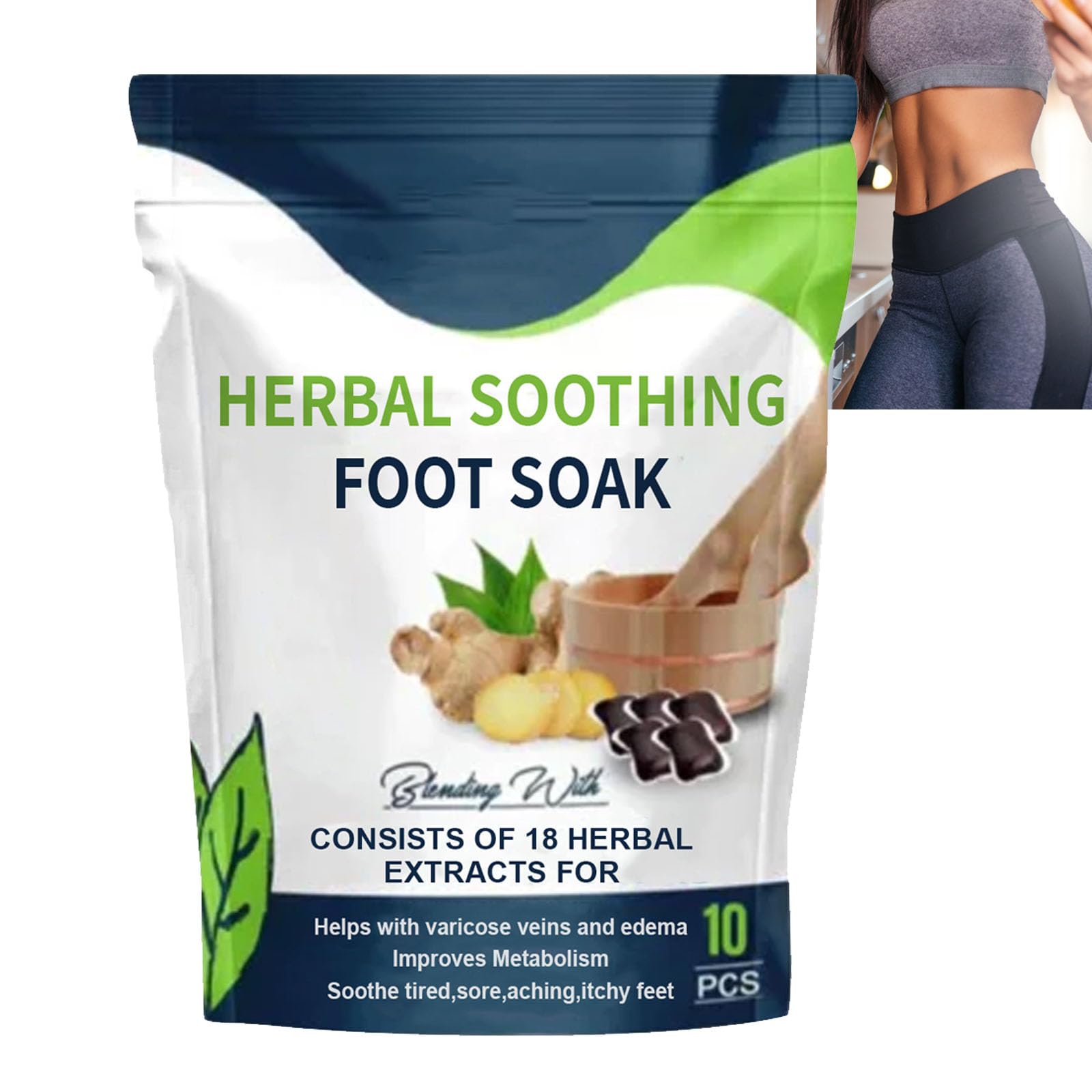 Herbal Detox Foot Soak Beads - Natural Cleansing for Men & Women