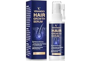 VENANOCI ㅤ VENANOCI Hair Growth Serum Spray: with Rosemary, Biotin, Batana Oil & Rice Water – Natural Anti-Hair Loss Treatment for Thinning Hair – Promotes Thicker, Fuller Hair for Women & Men – All Hair Types