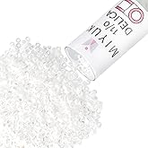 Miyuki Delica Seed Beads – Size 11/0 (1.6 mm), DB0201, White Pearl, 7.2 g, Approx. 1440 Beads, Made in Japan
