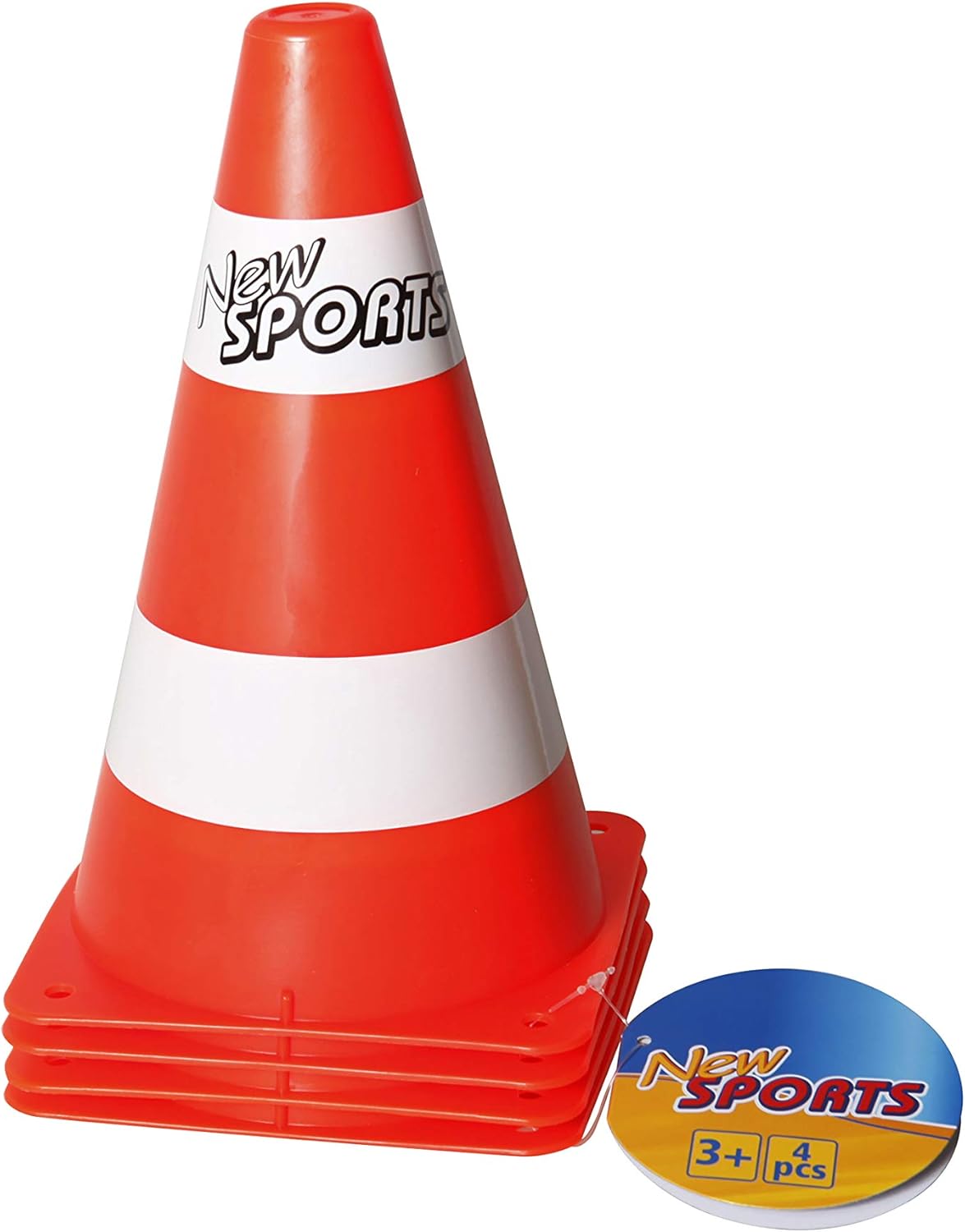 New Sports 63086 Toy Traffic Cones Set of 4 Height 23 cm Amazon.co.uk