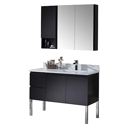 Amazon Com Blossom Monaco 42 Inches Solid Wood Single Bathroom