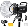 Godox SL100D LED Video Light,100W TLCI≥97 CRI≥96,5600K Continuous Lighting, 8 FX Lighting Effects, 32100Lux @1M Bowens Mount COB LED Continuous Light for Video Shooting,Content Creating,Photography