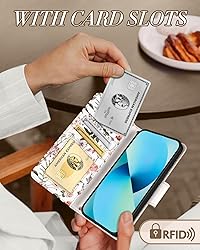 Buleens for iPhone 13 Wallet Case for Women - with