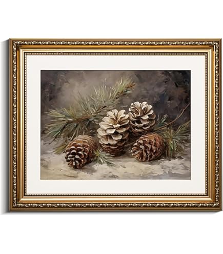 Amazon.com: Derstine - The Owl and the Pussycat 26x26 Framed Art